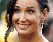 Natural beauty ... Demi Moore disproves the Botox rumours.