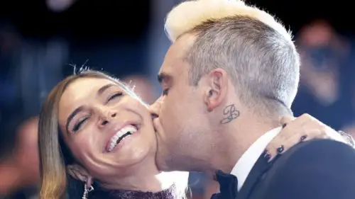 Robbie Williams e  Ayda Field