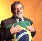 Brazilian President Luiz Inacio Lula around time of elections.