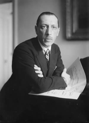 Pianista Igor Stravinsky
