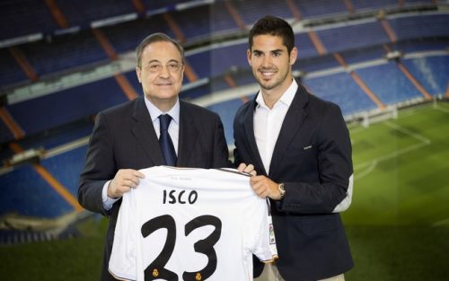 Isco é apresentado ao Real Madrid