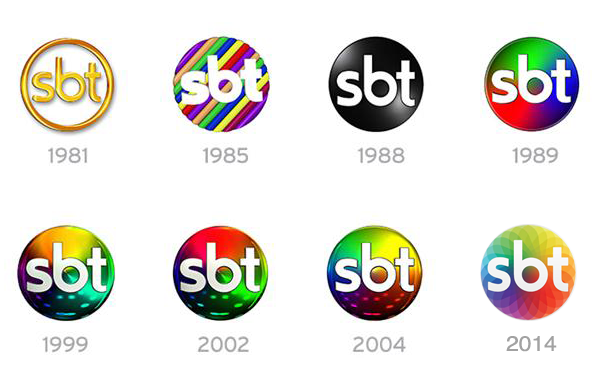 Logos do SBT 